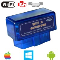 Mini WiFi ELM327 OBD2 II Petrolic Car Diagnostic Code Scan Scanner Tool For IOS