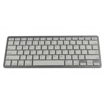 Mini Bluetooth Wireless Keyboard for Apple iPad 2 White 